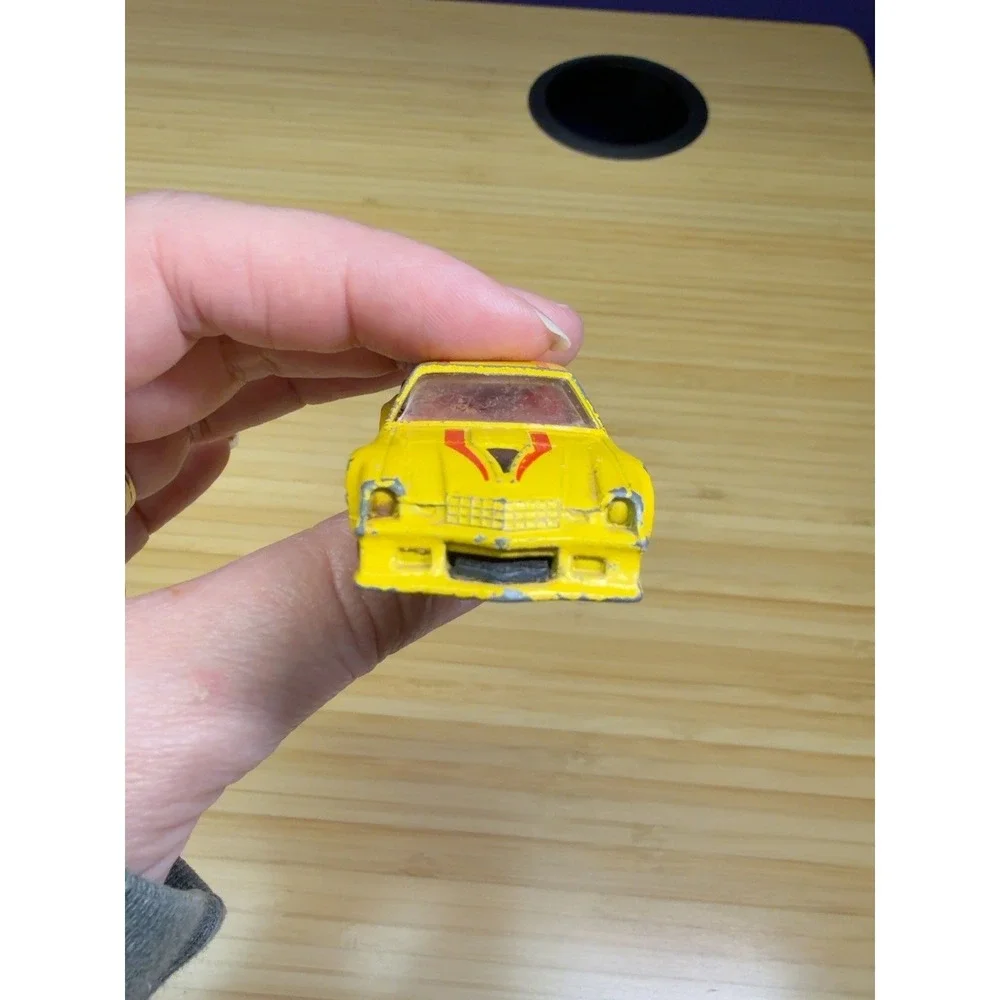 Vintage Zee Toys Zylmex D92 Camaro Z28 Yellow Goodyear #5 Diecast Car